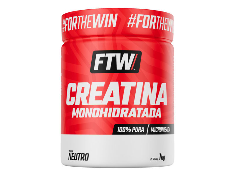 Creatina Monohidratada 100% Pura Pote 1kg - Ftw